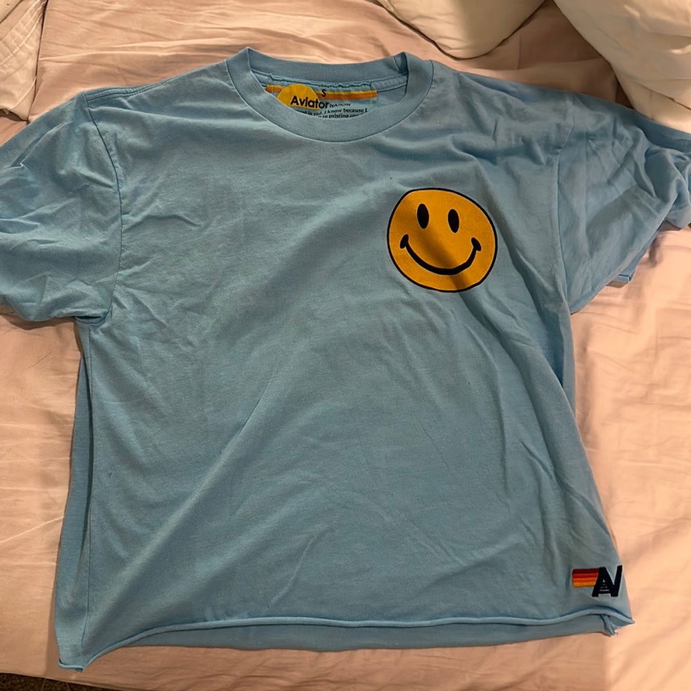 Aviator Nation Cropped Tee